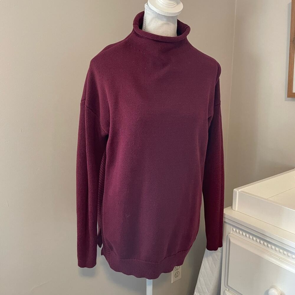 Tahari Mock Neck Sweater